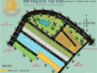 Bán nền góc 2 mt  103 đường 8 lò lu  6 tỷ/92m2