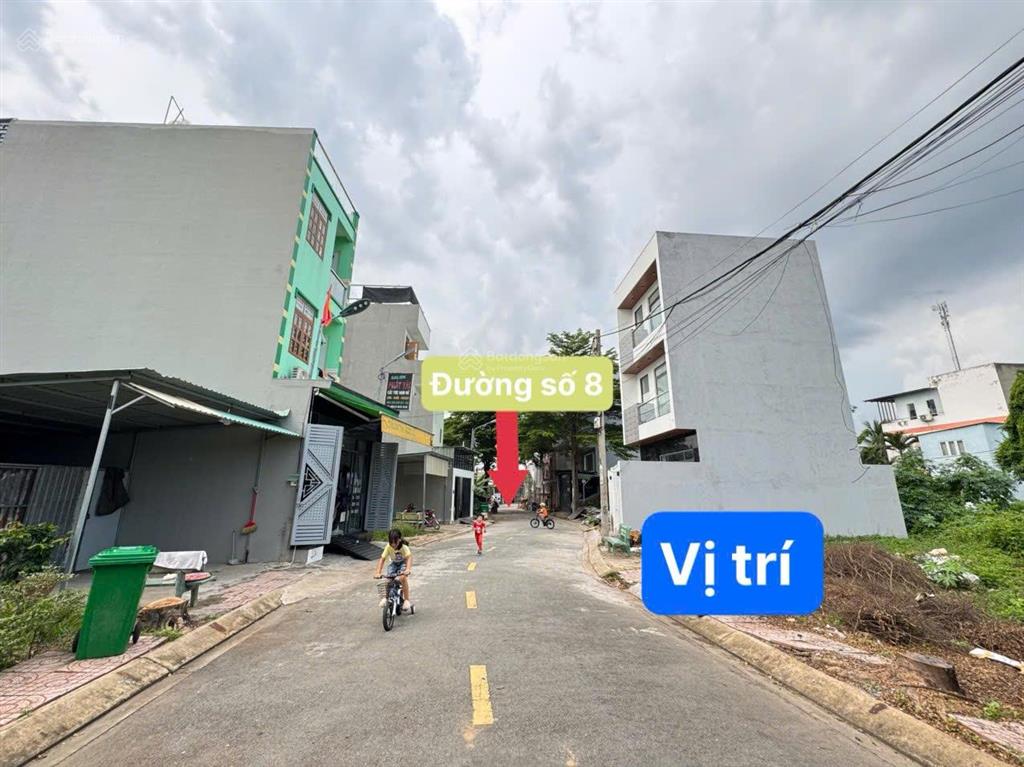 Nền đất đẹp 1/ đường 8 kdc mạnh tiến phát  2,77 tỷ/50m²