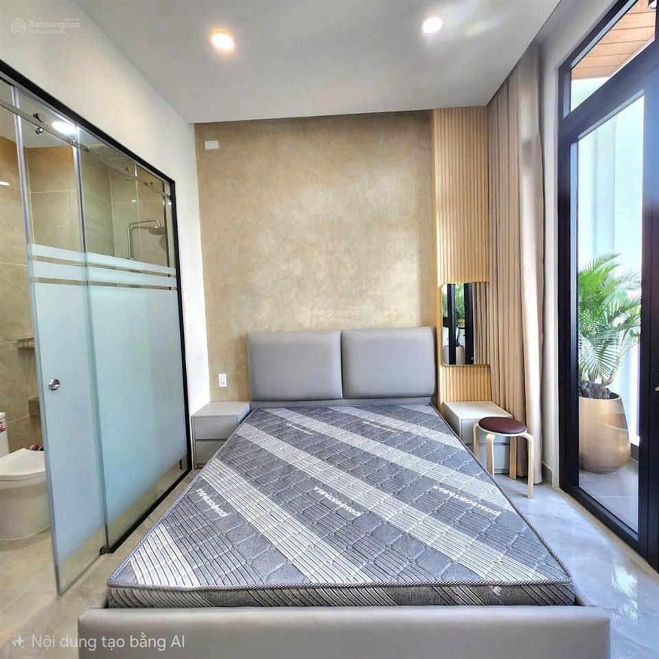 Bán nhà mới 4 tầng + tum full nội thất mt kinh doanh  đường số 1