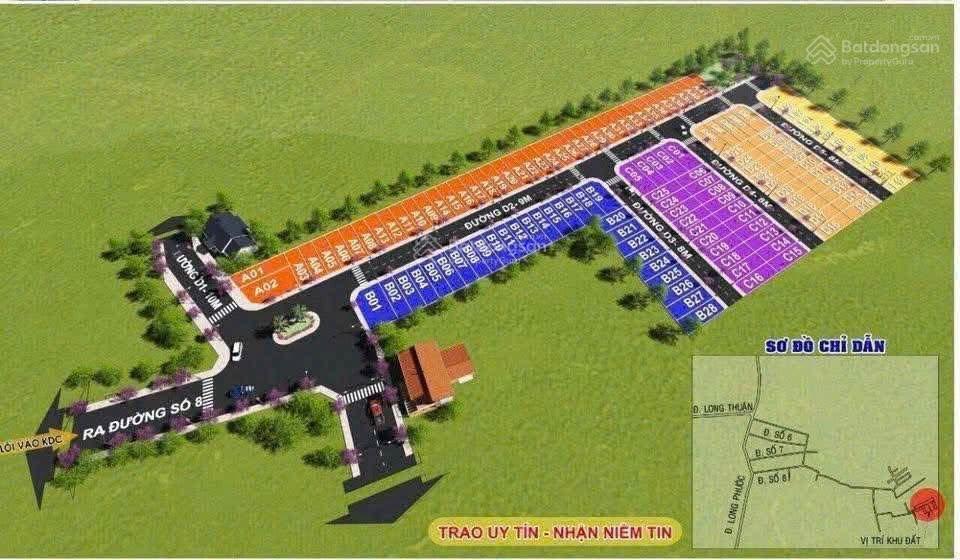 Nền đất trục chính dự án vn nguyễn văn ngọc  1,97 tỷ