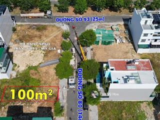 Bán lô đất nền đẹp gói 5 kdt mỹ gia, đường nội bộ giá 4,45 tỷ bao tất cả, sạch đẹp