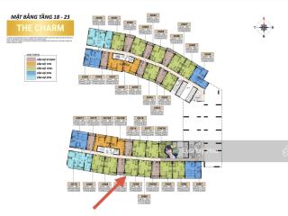 Tặng 250 triệu căn hộ 1pn + view sông, hướng nam toà charm, đã đóng 1.790tỷ bán thu lại 1.550 tỷ