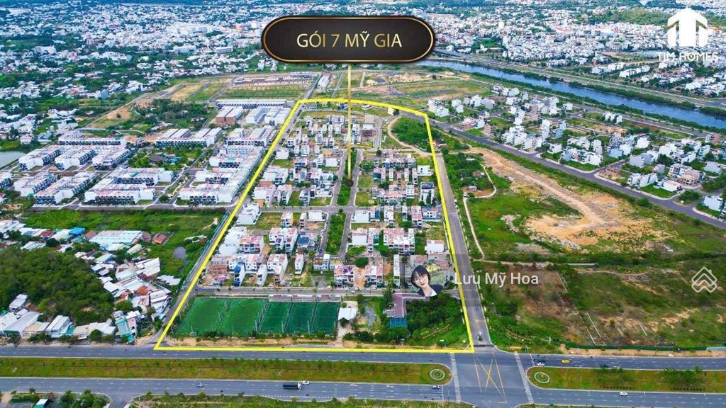 Bán lô góc đường 18m gói 7 kđt mỹ gia, 157.5m2 giá 9.2 tỷ bao hết chi phí ép cọc, thiết kế