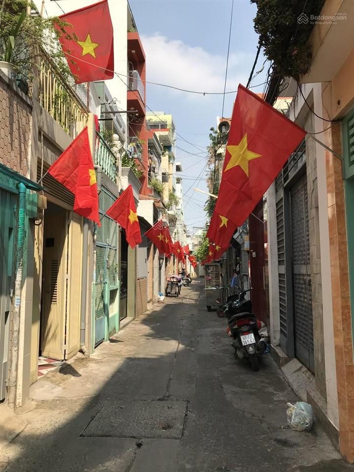 Bán nhà riêng tại hẻm 410 đường cách mạng tháng tám, quận 3, tp.hcm, 6,9 tỷ, 43m2