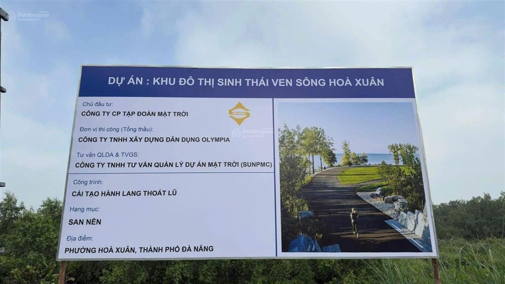 Chuyển nhượng nhà bt như giá đất đường ven sông tôn thất dương kỵ  ngay ngã tư lê quảng chí
