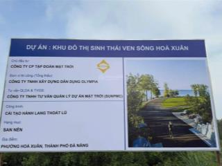 Chuyển nhượng nhà bt như giá đất đường ven sông tôn thất dương kỵ  ngay ngã tư lê quảng chí