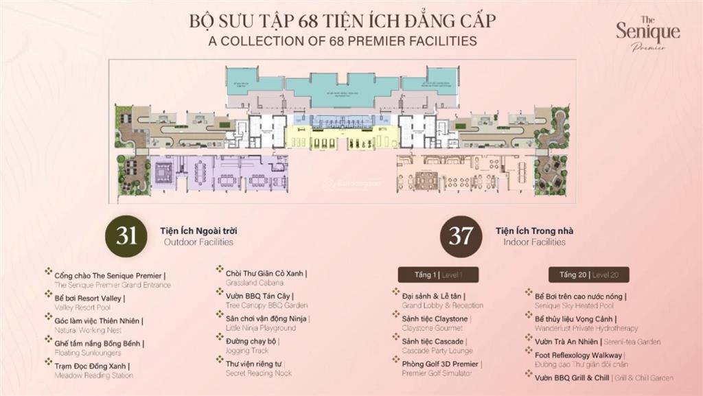 (giá thỏa thuận) căn 2 ngủ tòa sp cao cấp nhất the senique