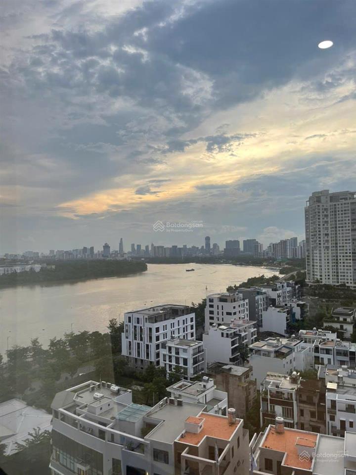 Cho thuê gấp căn hộ 3 phòng ngủ one verandah thạnh mỹ lợi, quận 2 ntcb giá 24tr/th view sông đẹp