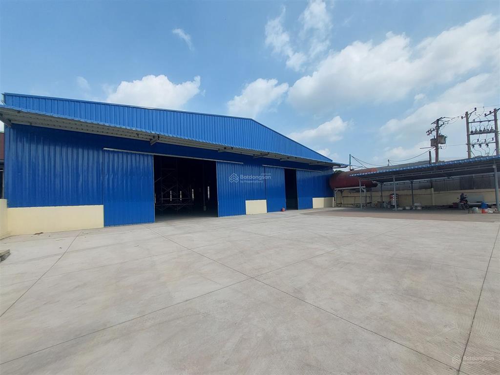 Cho thuê kho xưởng 3800m2, gần khu công nghiệp long thành đồng nai, đầy đủ giấy phép, giá 55k/m2