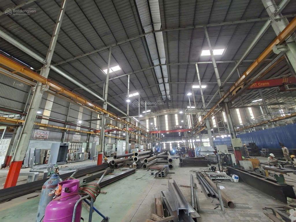 Ho thuê kho xưởng 2500m2, có sẵn cẩu trục, biên hòa, đồng nai