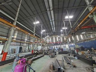 Ho thuê kho xưởng 2500m2, có sẵn cẩu trục, biên hòa, đồng nai