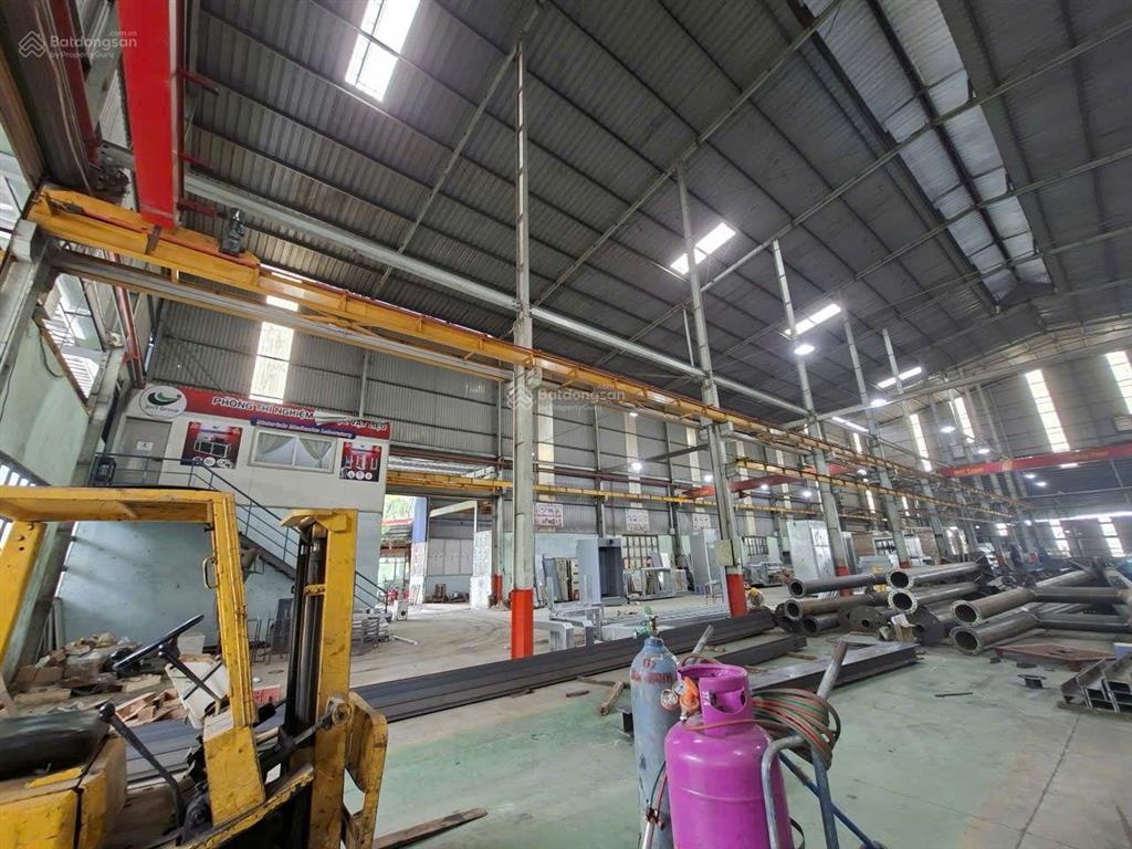Ho thuê kho xưởng 2500m2, có sẵn cẩu trục, biên hòa, đồng nai