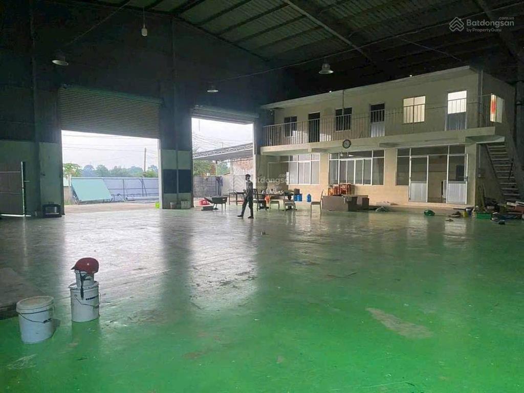 Cho thuê kho xưởng 2450m2. sản xuất đa nghề, nền sơn epoxy, pccc vách tường, tân uyên, bình dương