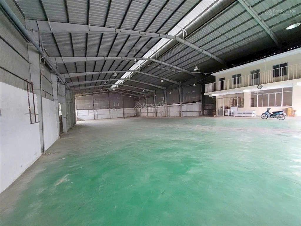 Cho thuê kho xưởng 2450m2. sản xuất đa nghề, nền sơn epoxy, pccc vách tường, tân uyên, bình dương