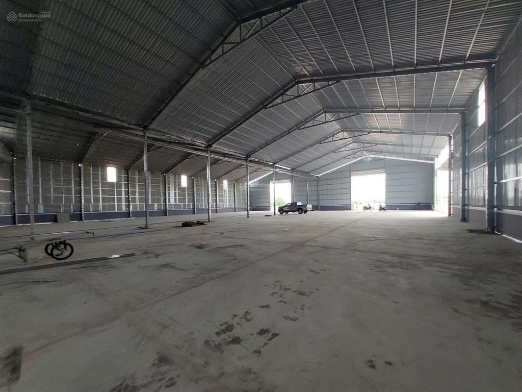 Cho thuê kho xưởng 2000m2, nằm cụm sản xuất tam phước, biên hòa, đồng nai, giá 120 triệu