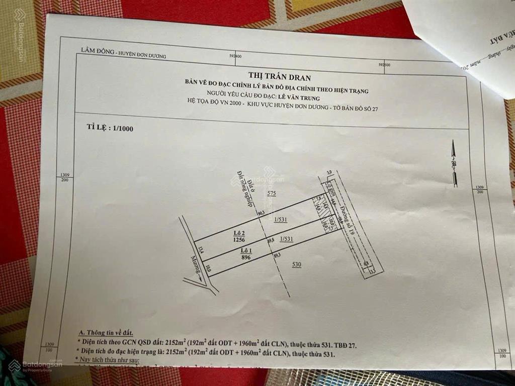 Bán đất thổ vườn có cây ăn trái  đất chính chủ