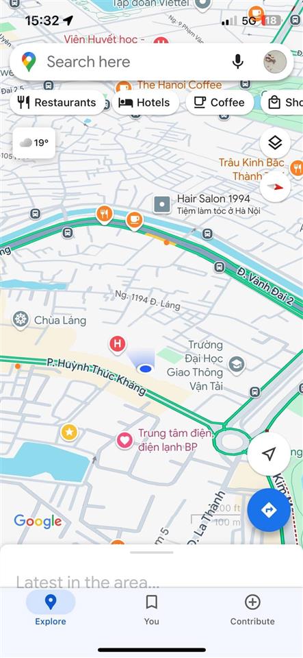 Cho thuê nhà riêng 2 tầng tại 42 ktt tàu thuỷ 10 huỳnh thúc kháng kéo dài (ngõ 84 chùa láng cũ)