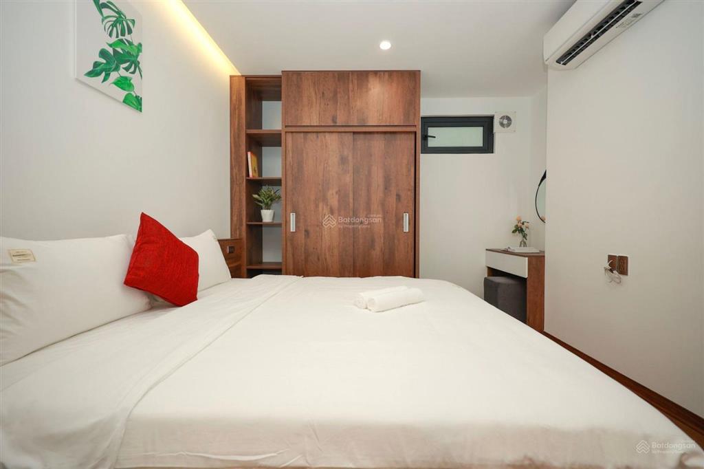 Cho thuê chdv full đồ 01 ngủ 01 khách mới tinh ở 121 yên phụ nhỏ, gần đường thanh niên, tây hồ, hn