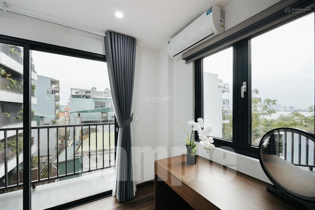 Cho thuê chdv full 01 ngủ 55m2 mới tinh ở thung lũng hoa hồ tây, ngõ 399 âu cơ, nhật tân