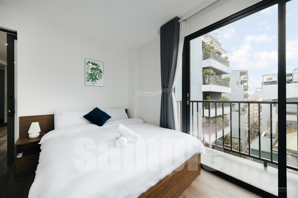Cho thuê chdv full 01 ngủ 55m2 mới tinh ở thung lũng hoa hồ tây, ngõ 399 âu cơ, nhật tân