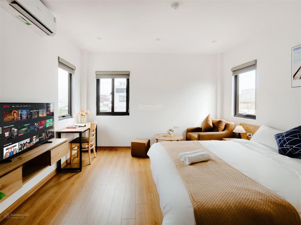 Cho thuê chdv studio mới tinh ngõ 690 lạc long quân, gần lotte tây hồ