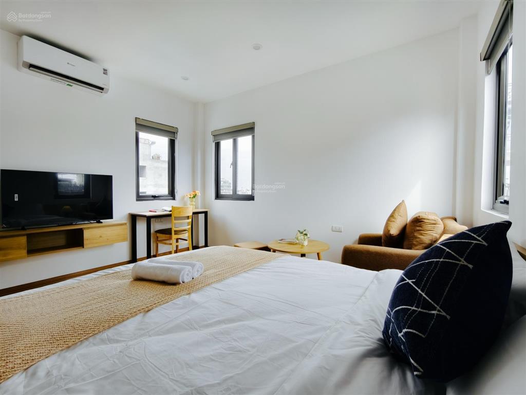 Cho thuê chdv studio mới tinh ngõ 690 lạc long quân, gần lotte tây hồ