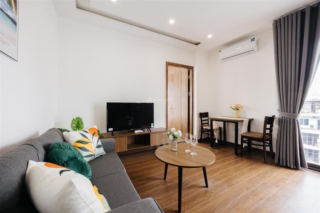 Cho thuê chdv full đồ 01 ngủ 01 khách mới tinh ở trịnh công sơn, nhật tân, tây hồ, hà nội