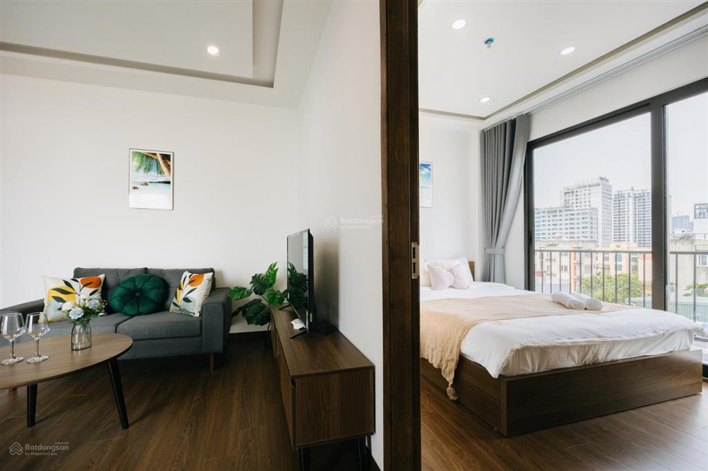 Cho thuê chdv full đồ 01 ngủ 01 khách mới tinh ở trịnh công sơn, nhật tân, tây hồ, hà nội