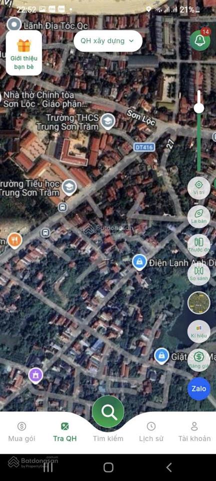 Chính chủ bán mảnh đất 195m2 mặt đường 24m tại phường tùng thiện, hà nội