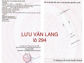 Bán cặp đất biển lưu văn lang, p. ngũ hành sơn, đà nẵng