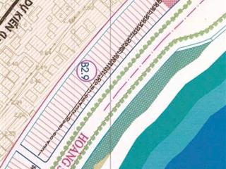 Bán lô đất biển 2 mặt tiền đường hoàng sa, p. sơn trà, đà nẵng, vị trí cực đẹp