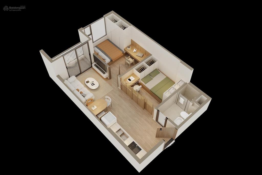 Nhà ở xã hội the ori phương mai căn 3pn 2 wc trả trước 300tr góp 5.6 triệu/ tháng