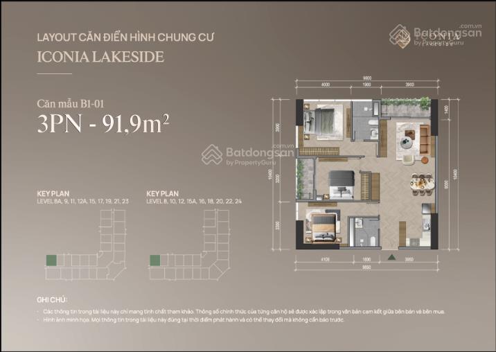 Chính chủ gửi bán 3 ngủ hoa hậu 91m2 (tầng 21 trục 17)  mipec 54 tố hữu  ngay vinhomes green bay