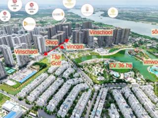Cho thuê shophouse  góc 2 mặt tiền đối diện vincom  vinhomes grand park