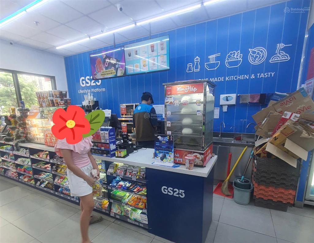 Bán shop glory kế vincom, mặt sảnh đường chính, gs25 thuê 780tr/năm, nhiều dư địa tăng giá