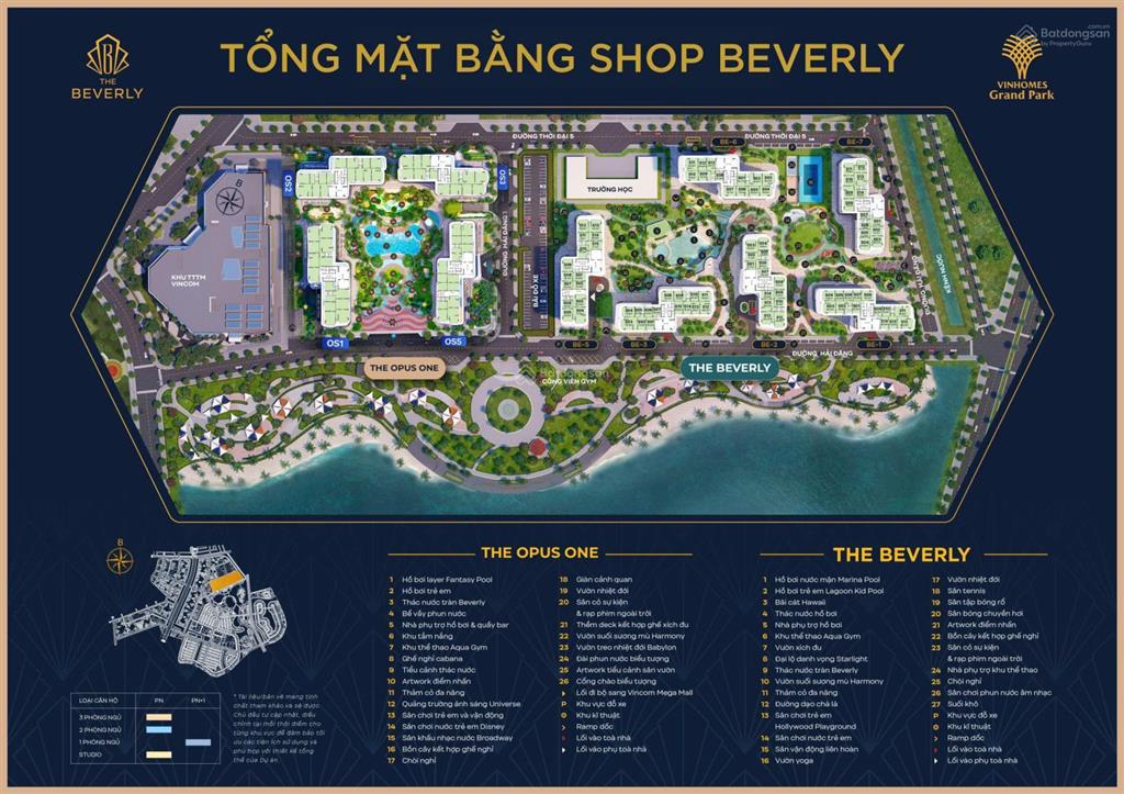 Mở bán shophouse khối đế the beverly dần hé lộ  sẵn dn chuỗi thuê khi có mặt bằng