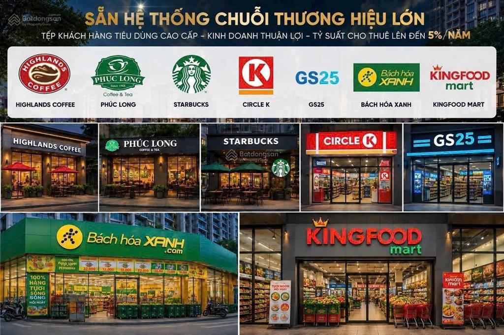 Mở bán shophouse khối đế the beverly dần hé lộ  sẵn dn chuỗi thuê khi có mặt bằng