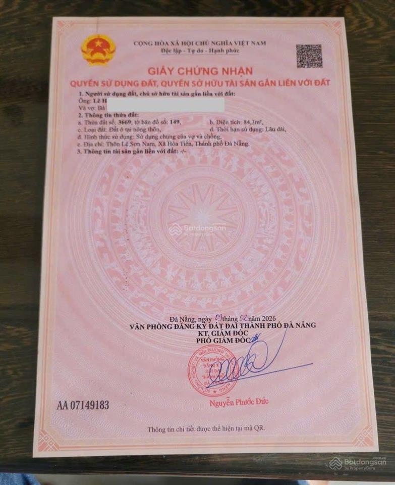 Chào bán lô đát mặt tiền lệ sơn hòa tiến. sát ngay chợ lệ trạch