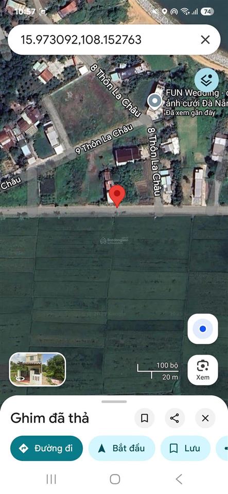 160m. lô đất đẹp giá tốt trục chính la châu hoà tiến  đường 7m5 sắp trổ nhựa