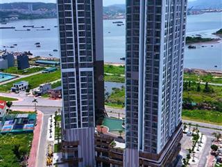 Cần bán nhanh căn hộ 2n + 1 view cầu bãi cháy dự án the ruby hạ long  sdcc có hỗ trợ ngân hàng.