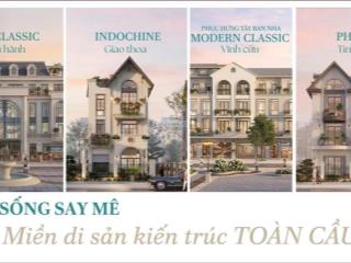 Đón sóng mê linh chỉ 17 tỷ sở hữu ngay biệt thự view sông diện tích 220m2 xây dựng 4,5 tầng