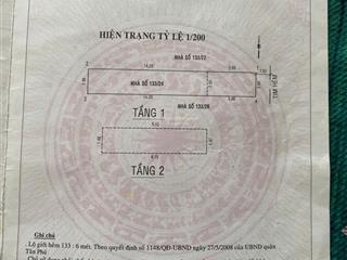 Bán nhà hẻm 6m  133/24 gò dầu, tân quý, tân phú. đường gò dầu, phường phú thọ hòa, hồ chí minh