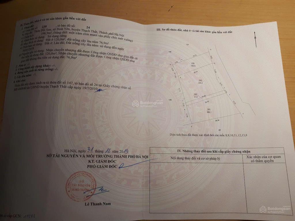 Chính chủ cần bán siêu phẩm đất nền trục chính đồi sen  hạ bằng (hòa lạc). giá chỉ 3x triệu