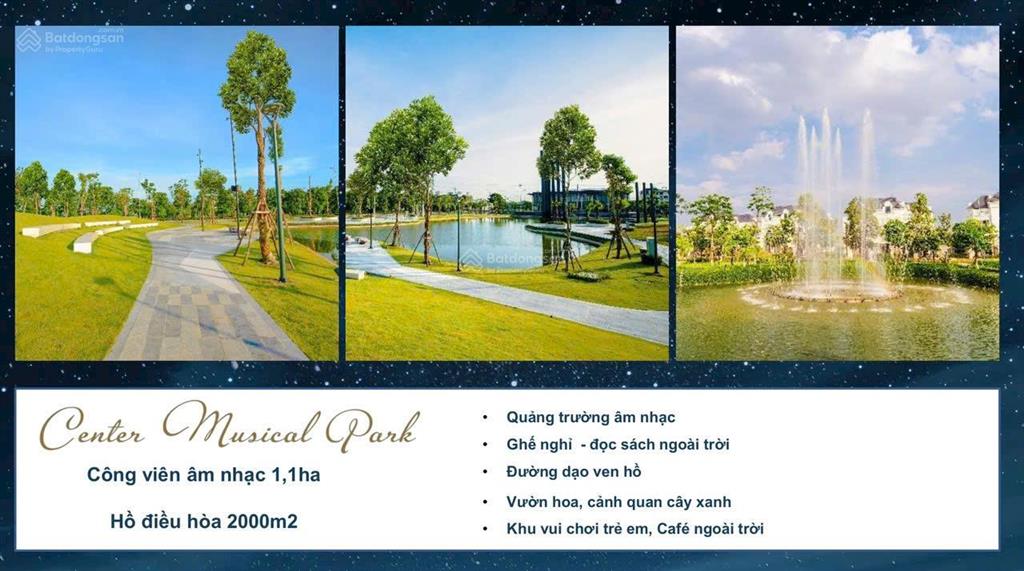 Cần bán biệt thự an lạc diện tích 202m2 có hầm. mặt đường đôi trục chính dự án, kinh doanh đỉnh