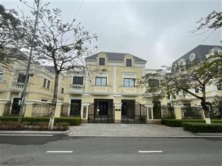 Cần bán biệt thự an lạc diện tích 202m2 có hầm. mặt đường đôi trục chính dự án, kinh doanh đỉnh
