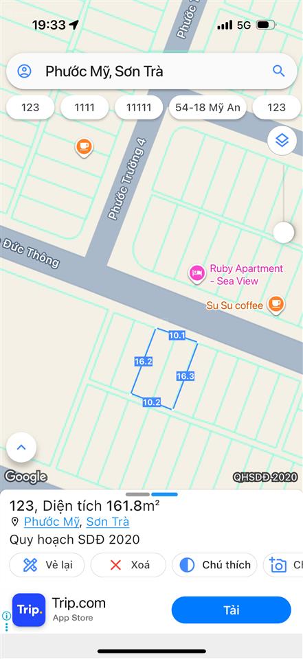 Bán 2 lô trần đức thông. gần biển