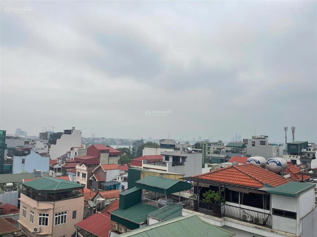 Nhà mặt phố võng thị, tây hồ, dt 151 m2, mt  7m, xây 9 tầng thang máy, viu hồ tây