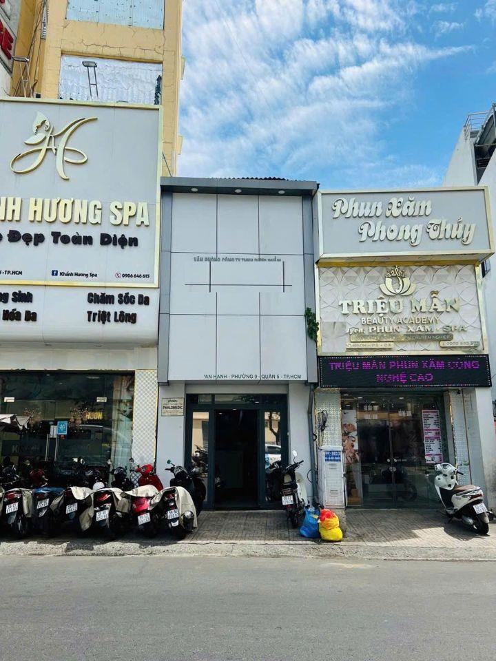 BÁN NHÀ MẶT TIỀN SƯ VẠN HẠNH, P9, Q5.DT:3,8X16, 1TR1L, GIÁ:23 TỶ