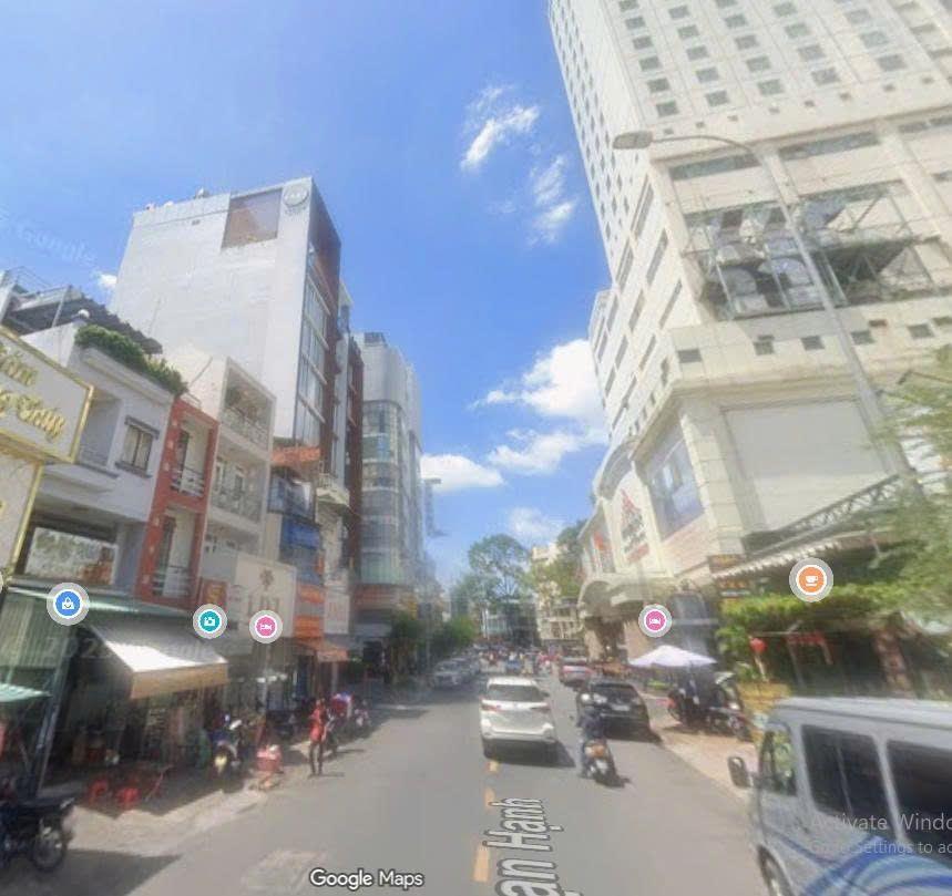 BÁN NHÀ MẶT TIỀN SƯ VẠN HẠNH, P9, Q5.DT:3,8X16, 1TR1L, GIÁ:23 TỶ