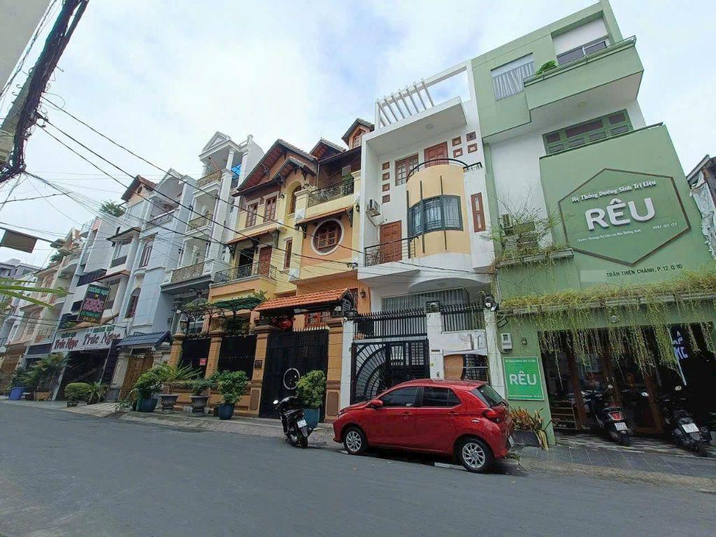 BÁN NHÀ MẶT TIỀN NỘI BỘ TRẦN THIỆN CHÁNH, P12, Q10.DT:5X17, 1TR3L, GIÁ:19 TỶ
